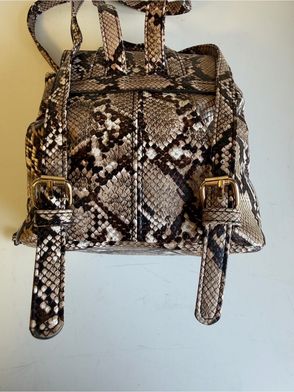 PacSun Snake Print Mini Backpack Purse - Excellent Condition! - Picture 4 of 16